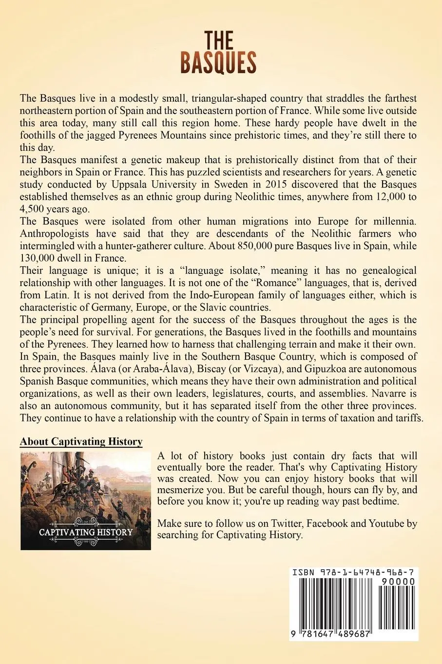 Rückseite: 9781647489687 | The Basques | Captivating History | Taschenbuch | Englisch | 2020