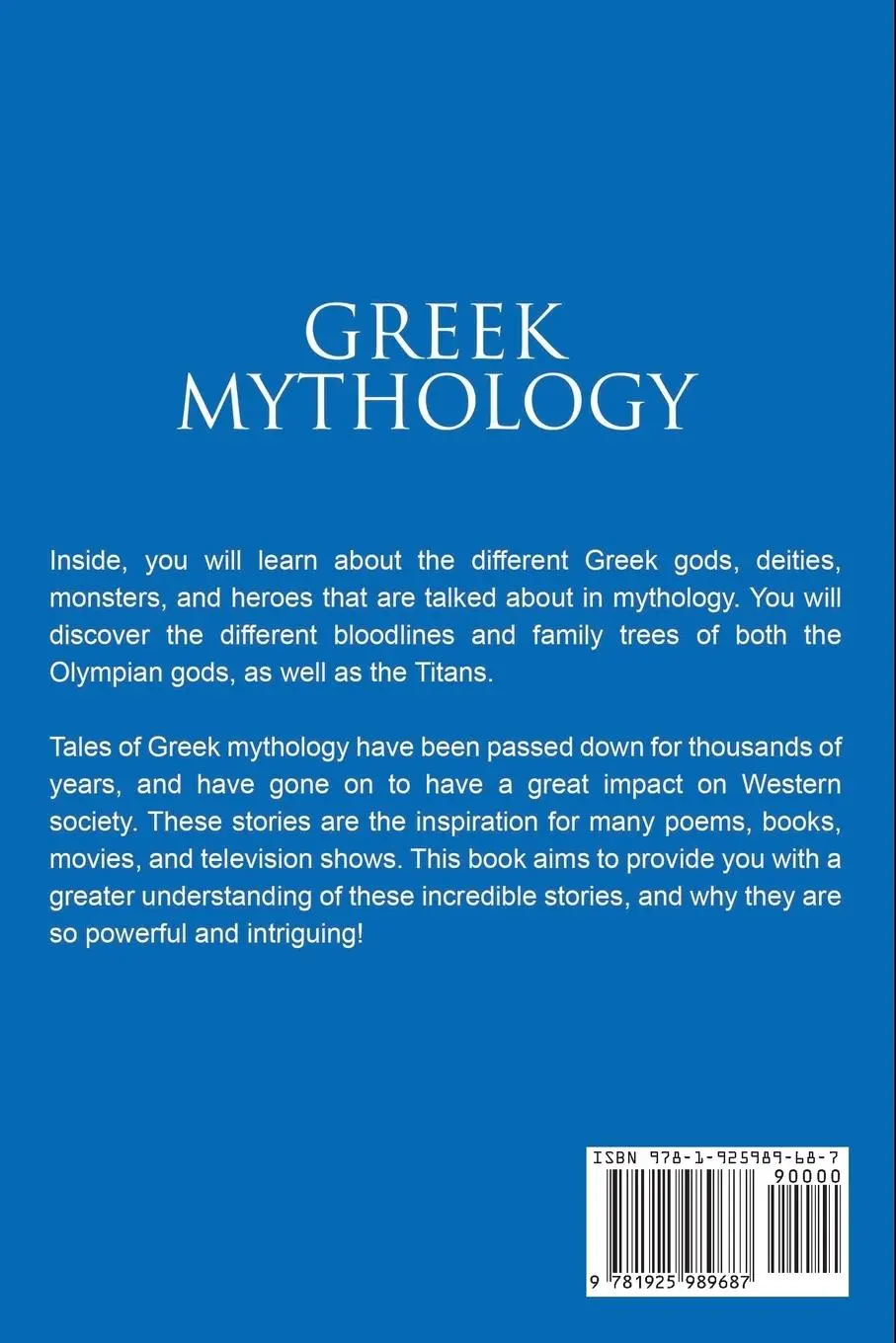 Rückseite: 9781925989687 | Greek Mythology | Peter Komak | Taschenbuch | Kartoniert / Broschiert