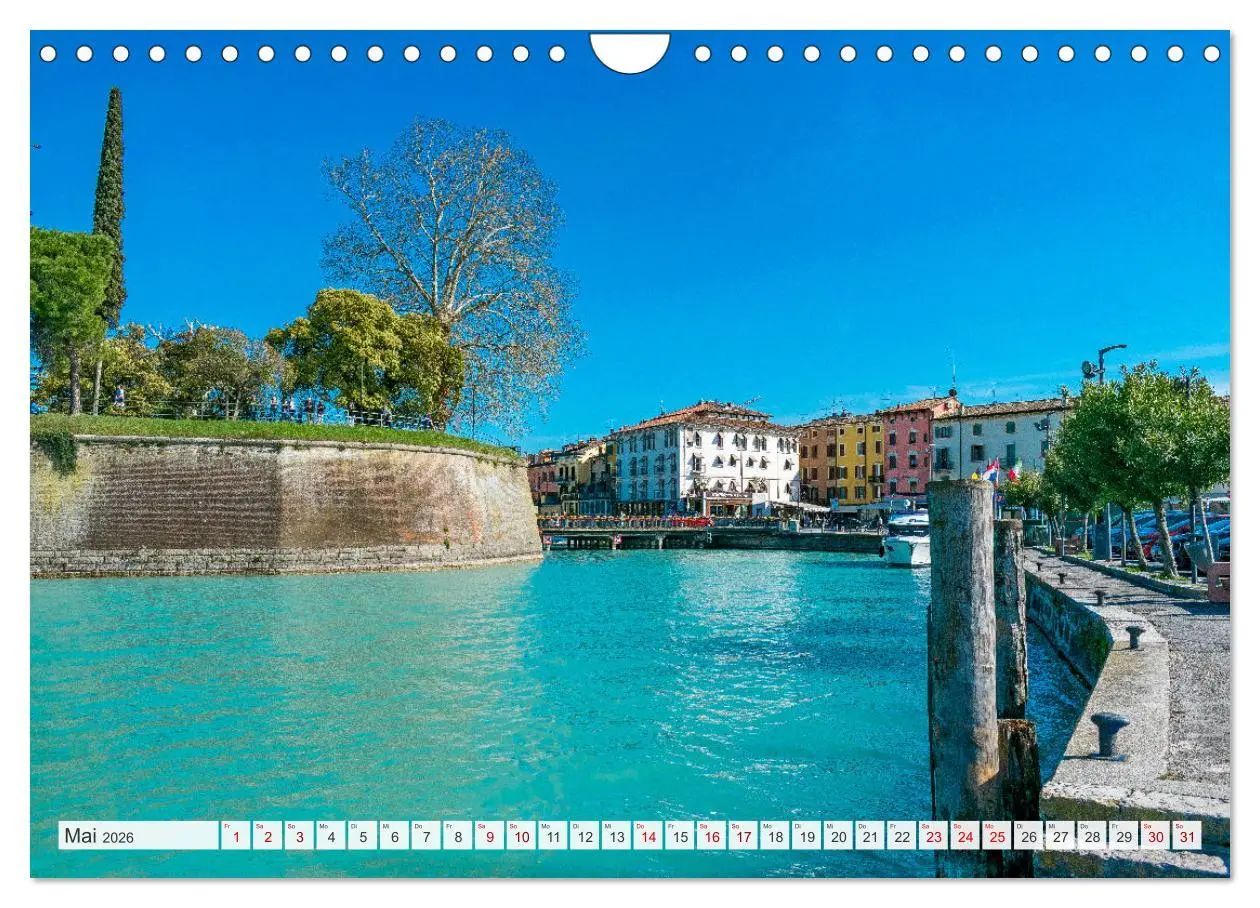 Bild: 9783457589687 | Traumziel am Gardasee. Peschiera del Garda (Wandkalender 2026 DIN...