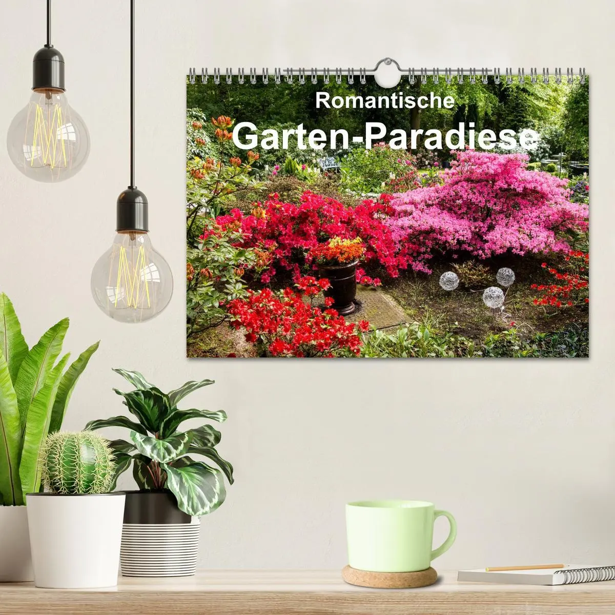 Bild: 9783516059687 | Romantische Garten-Paradiese (Wandkalender 2026 DIN A4 quer),...