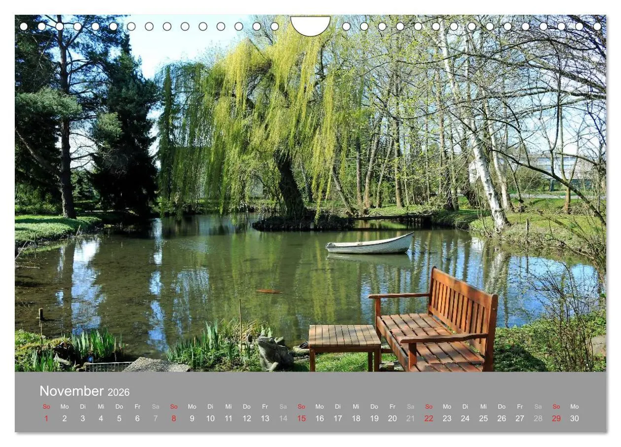 Bild: 9783516059687 | Romantische Garten-Paradiese (Wandkalender 2026 DIN A4 quer),...