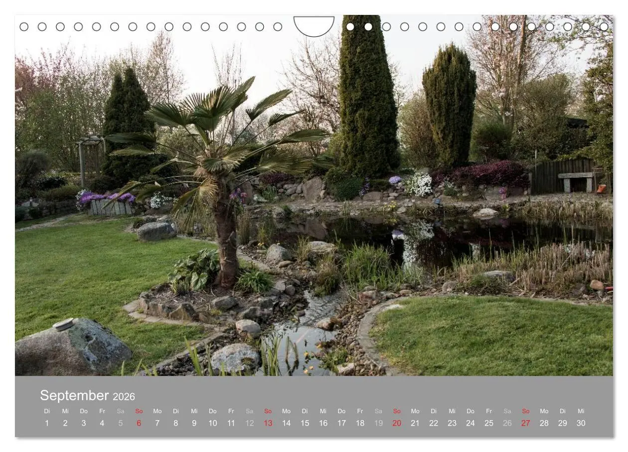 Bild: 9783516059687 | Romantische Garten-Paradiese (Wandkalender 2026 DIN A4 quer),...