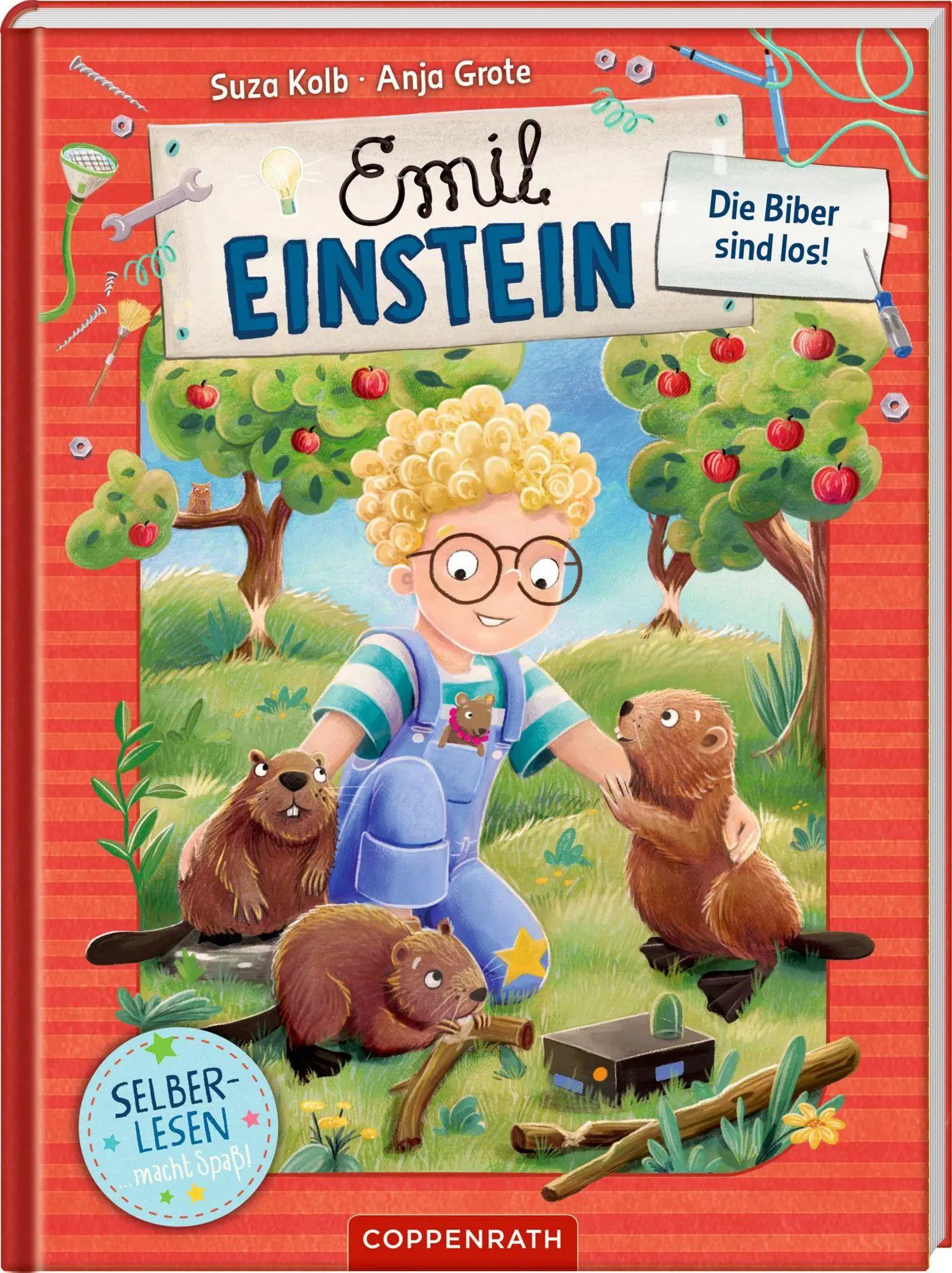 Cover: 9783649649687 | Emil Einstein (Leseanfänger, Bd. 1) | Die Biber sind los! | Suza Kolb