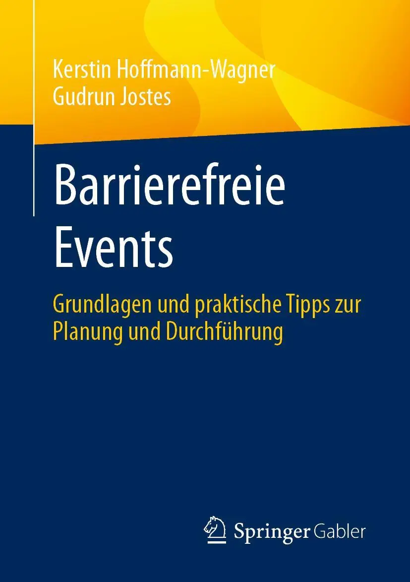 Cover: 9783658319687 | Barrierefreie Events | Gudrun Jostes (u. a.) | Taschenbuch | XV | 2021