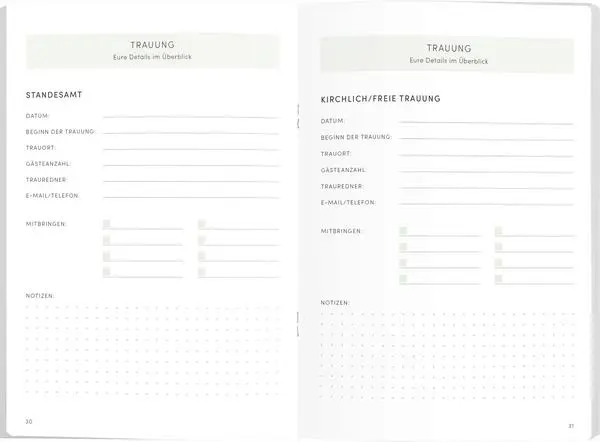 Bild: 9783731889687 | Hochzeitsplaner | Verlag Korsch | Broschüre | 72 S. | Deutsch | 2025