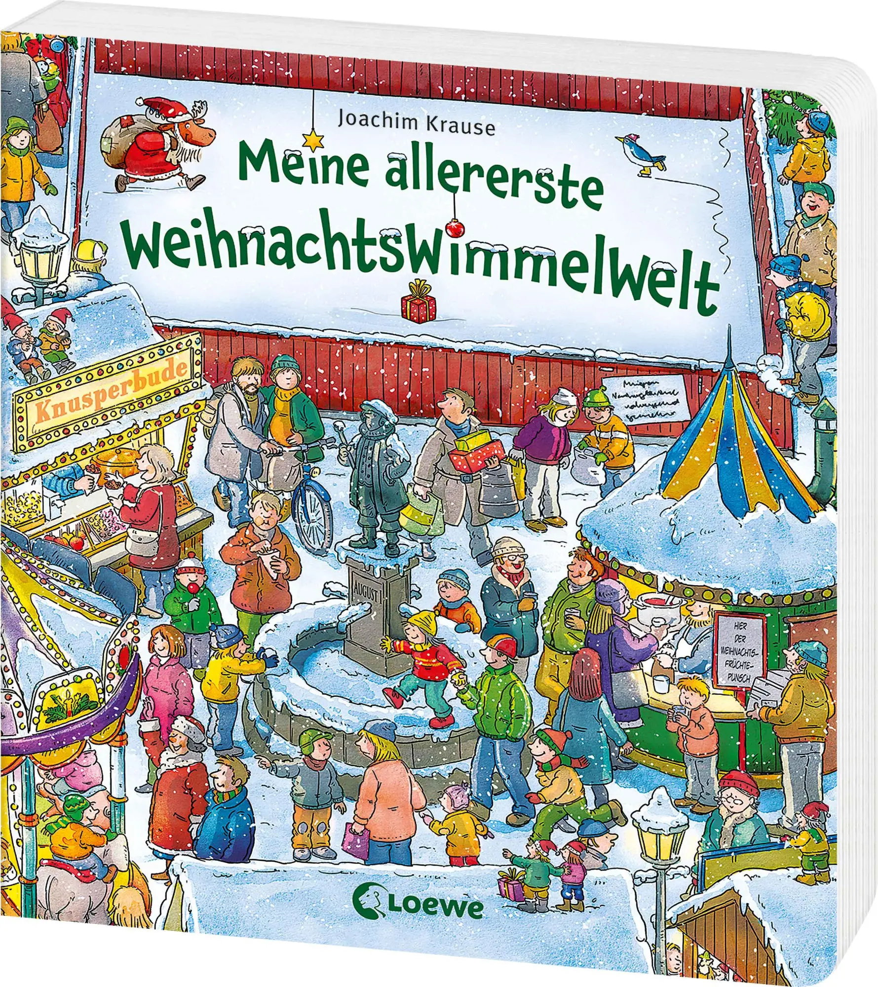 Cover: 9783743219687 | Meine allererste WeihnachtsWimmelWelt | Loewe Wimmelbücher | Buch