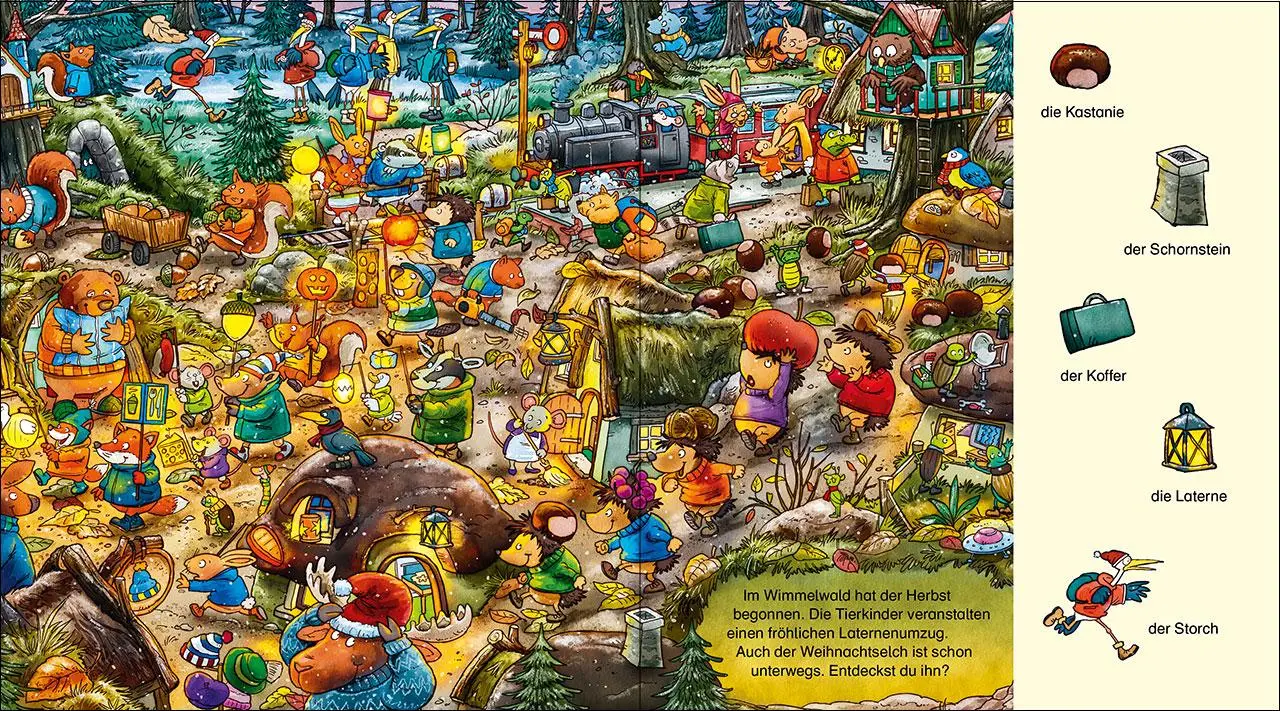 Bild: 9783743219687 | Meine allererste WeihnachtsWimmelWelt | Loewe Wimmelbücher | Buch