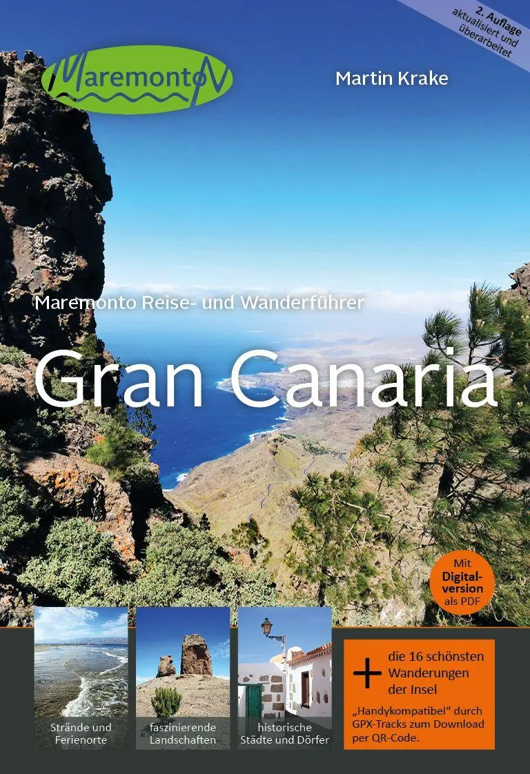 Cover: 9783950369687 | Maremonto Reise- und Wanderführer: Gran Canaria | Martin Krake | Buch