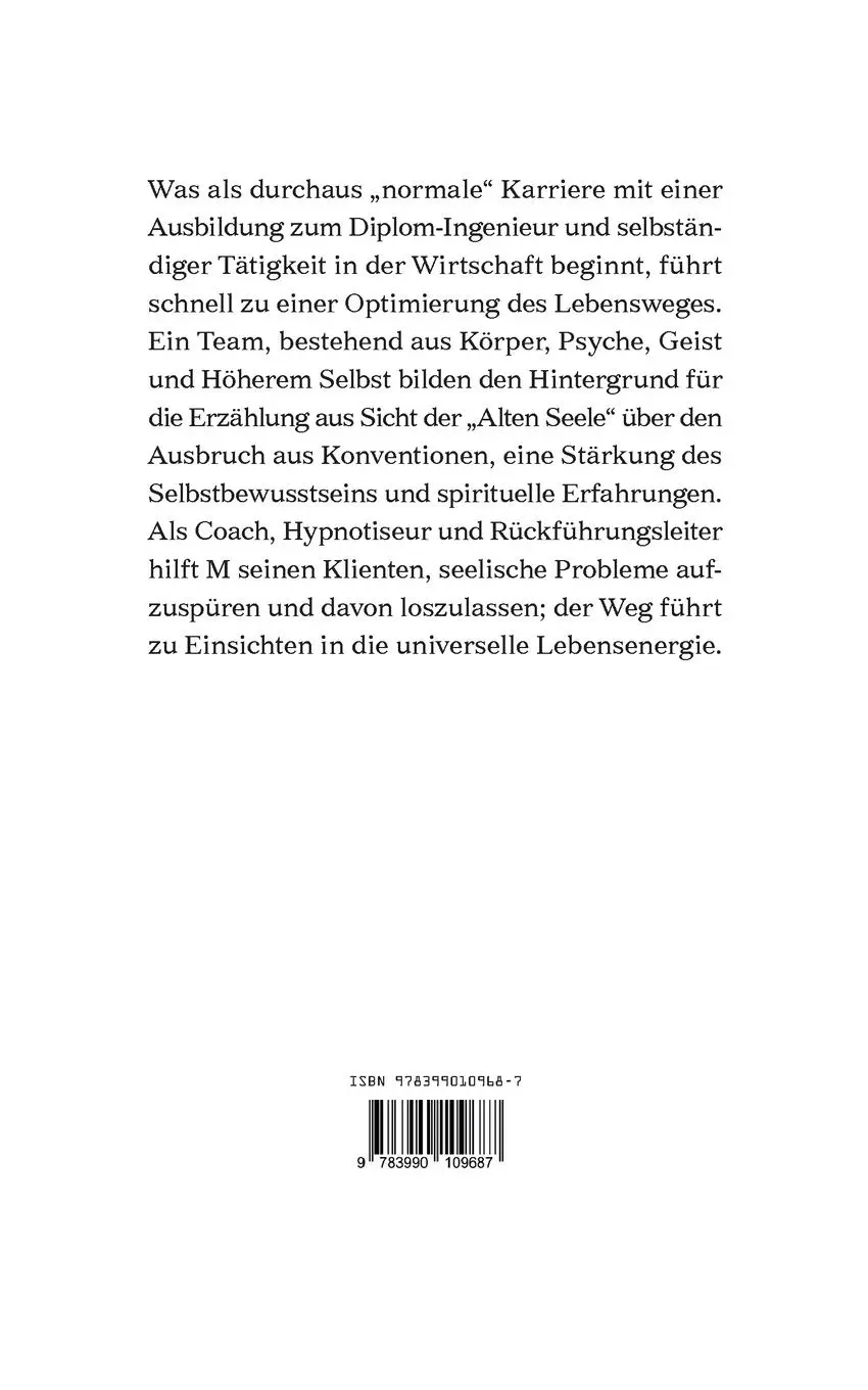 Rückseite: 9783990109687 | Lebensbuch einer Alten Seele | Geistiges Heilen als Lebensaufgabe