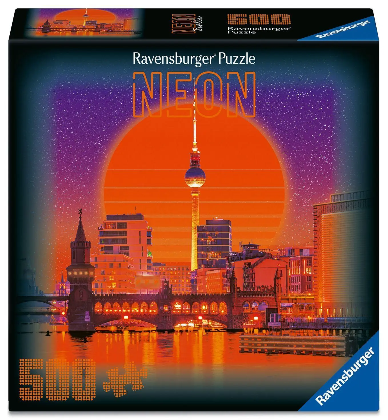 Cover: 4005555019787 | Neon Puzzle 500 Teile - Berlin | Neon Collection | Spiel | 12001978