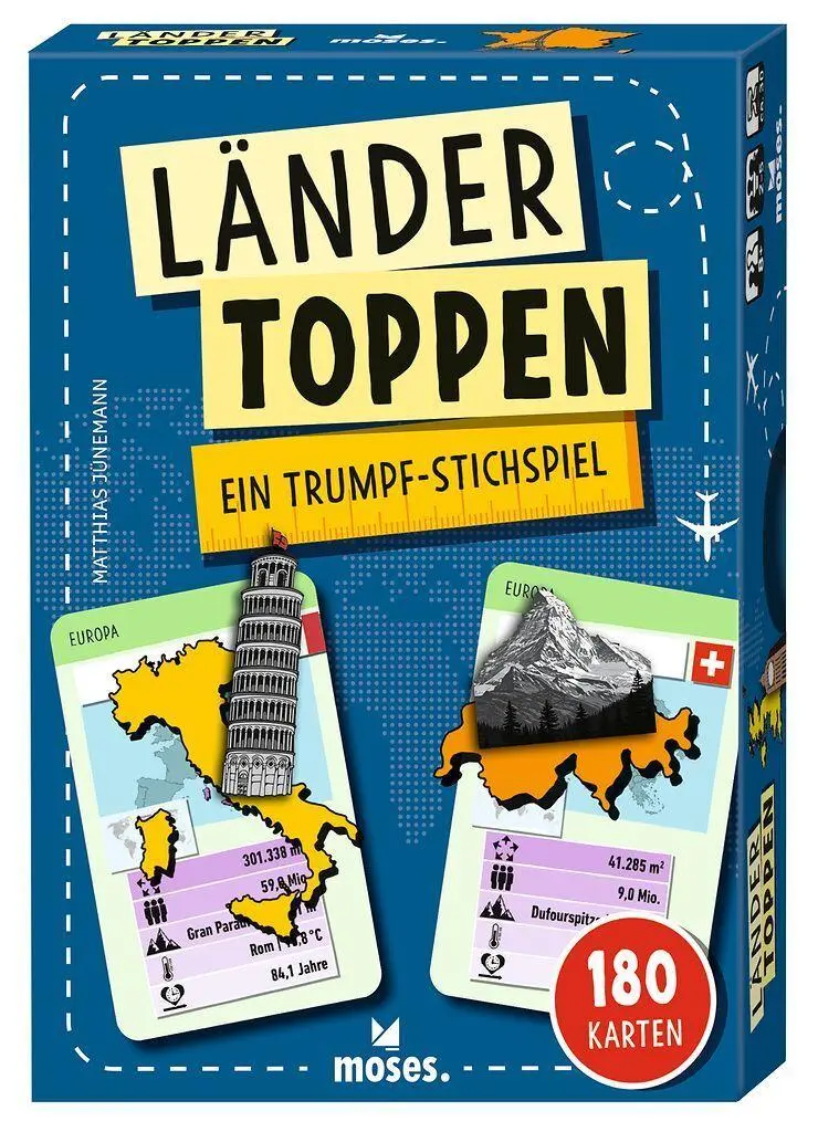 Cover: 4033477909787 | Länder Toppen | Spiel | 90978 | Deutsch | 2026 | moses. Verlag GmbH