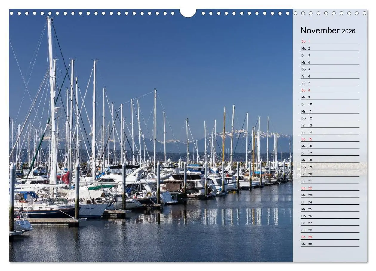 Bild: 9783457889787 | Eine Reise nach Seattle (Wandkalender 2026 DIN A3 quer), CALVENDO...