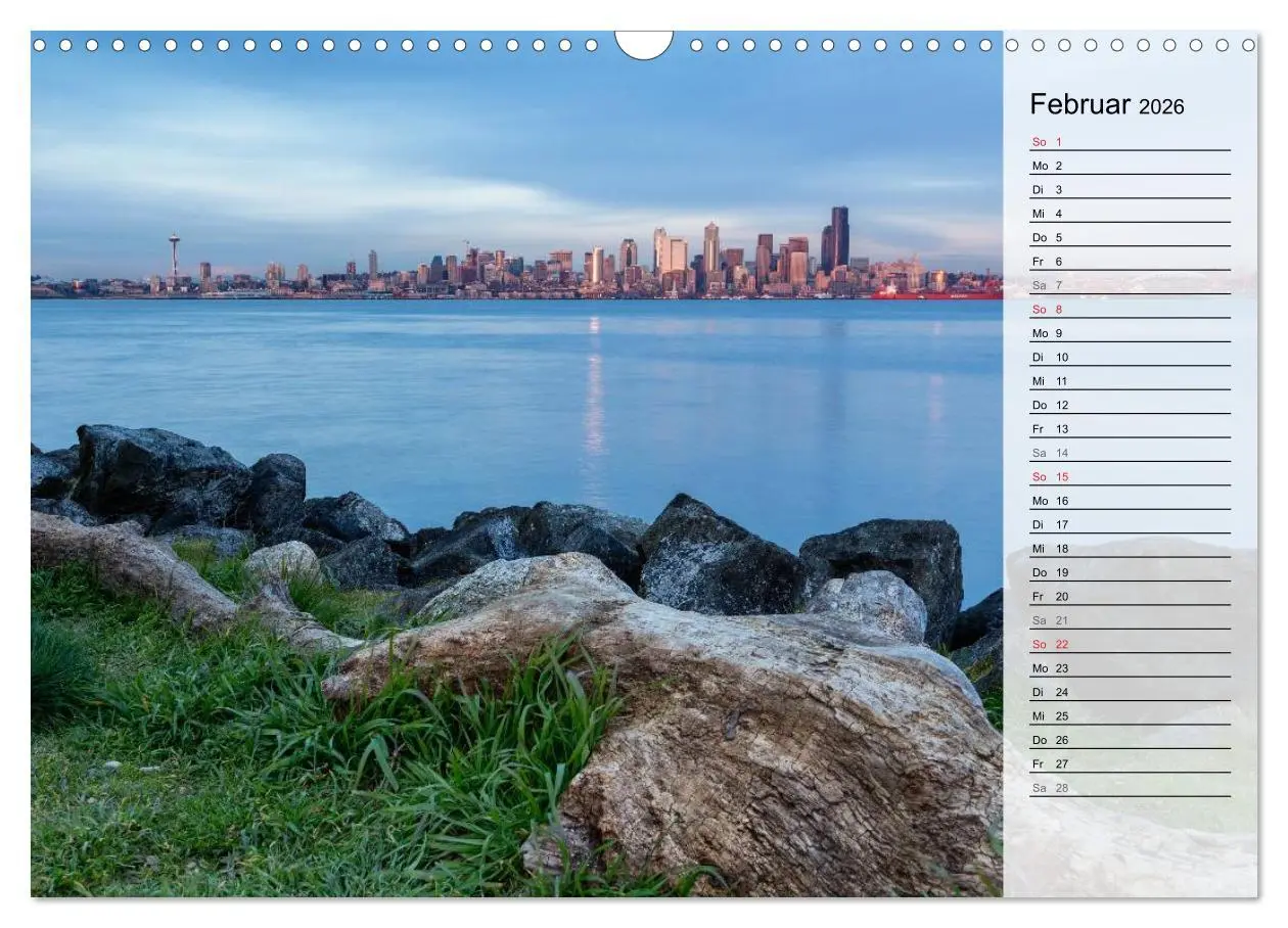 Bild: 9783457889787 | Eine Reise nach Seattle (Wandkalender 2026 DIN A3 quer), CALVENDO...