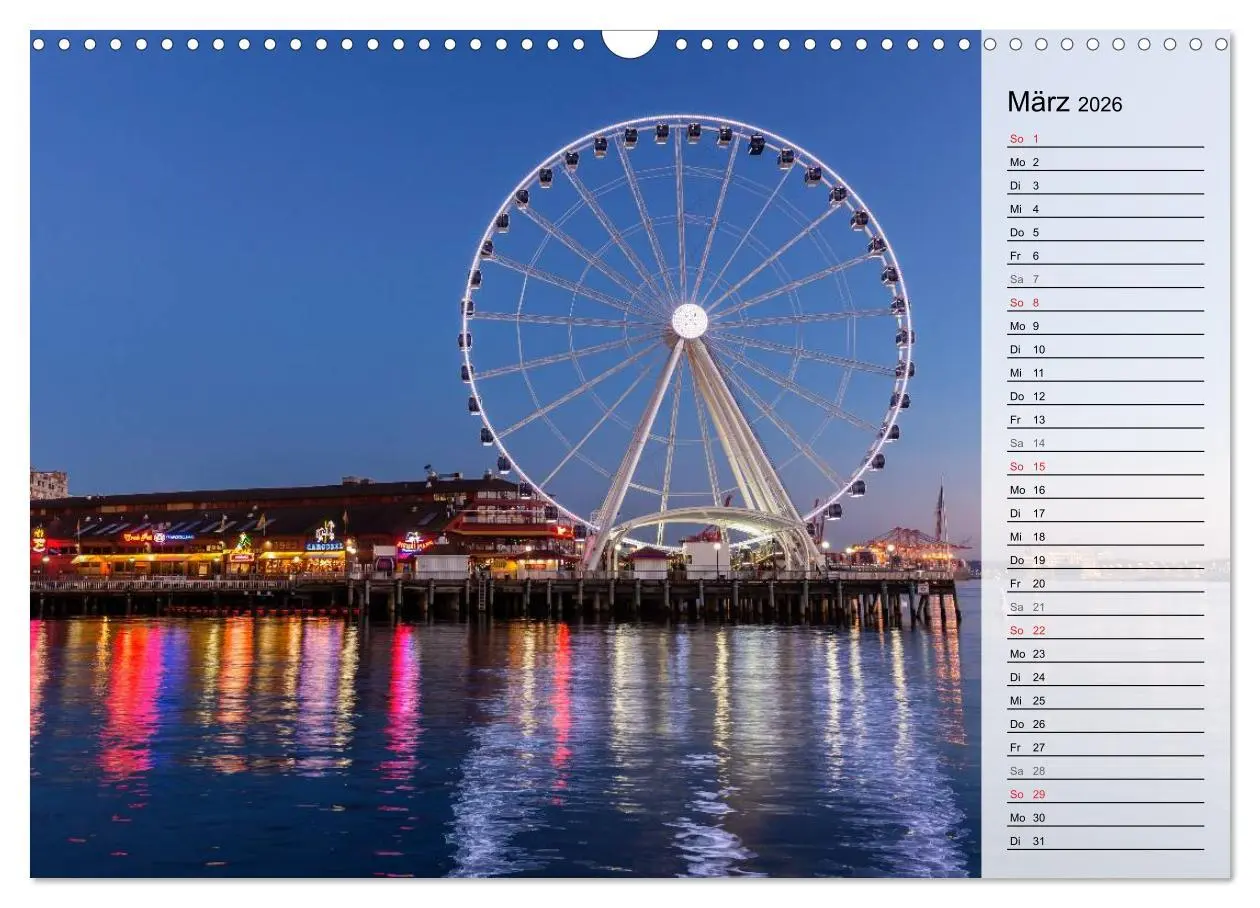 Bild: 9783457889787 | Eine Reise nach Seattle (Wandkalender 2026 DIN A3 quer), CALVENDO...