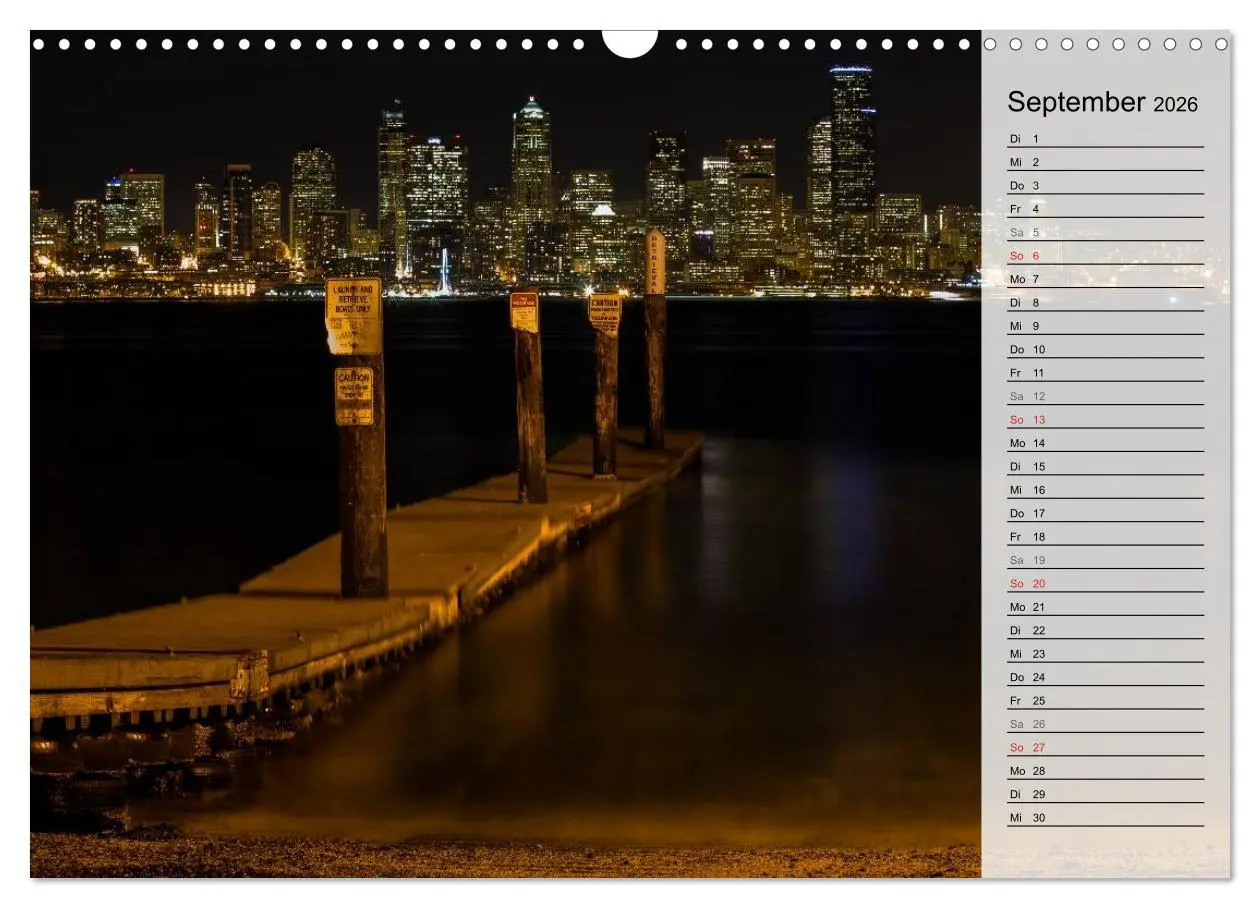 Bild: 9783457889787 | Eine Reise nach Seattle (Wandkalender 2026 DIN A3 quer), CALVENDO...