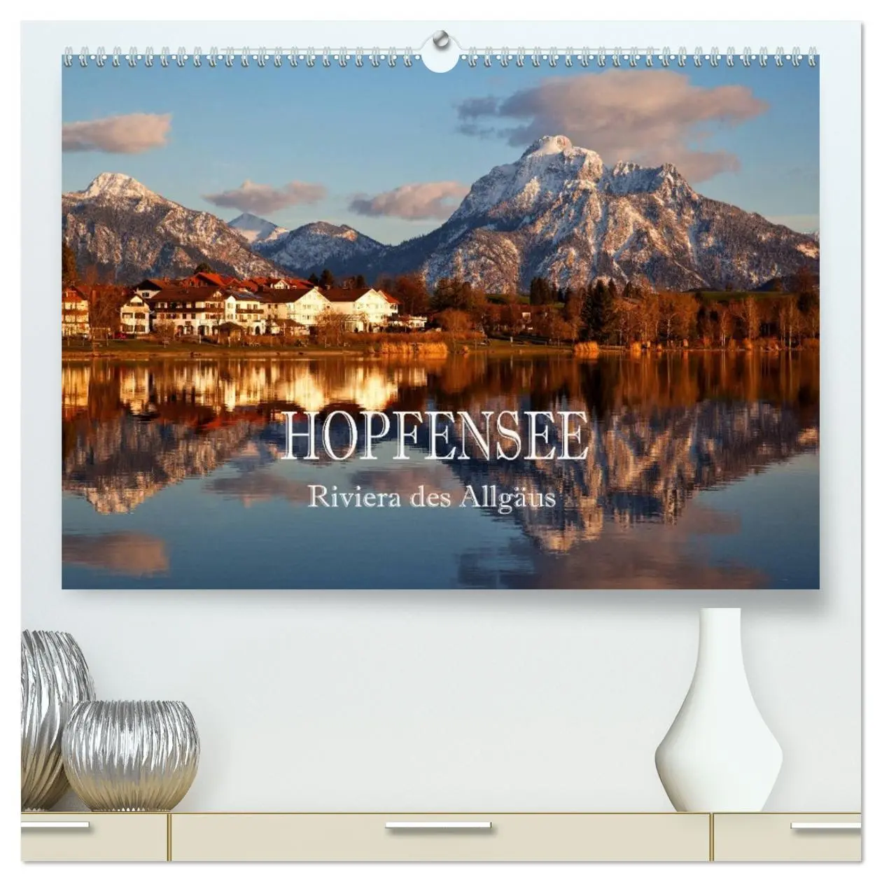 Cover: 9783457959787 | Hopfensee - Riviera des Allgäus (hochwertiger Premium Wandkalender...