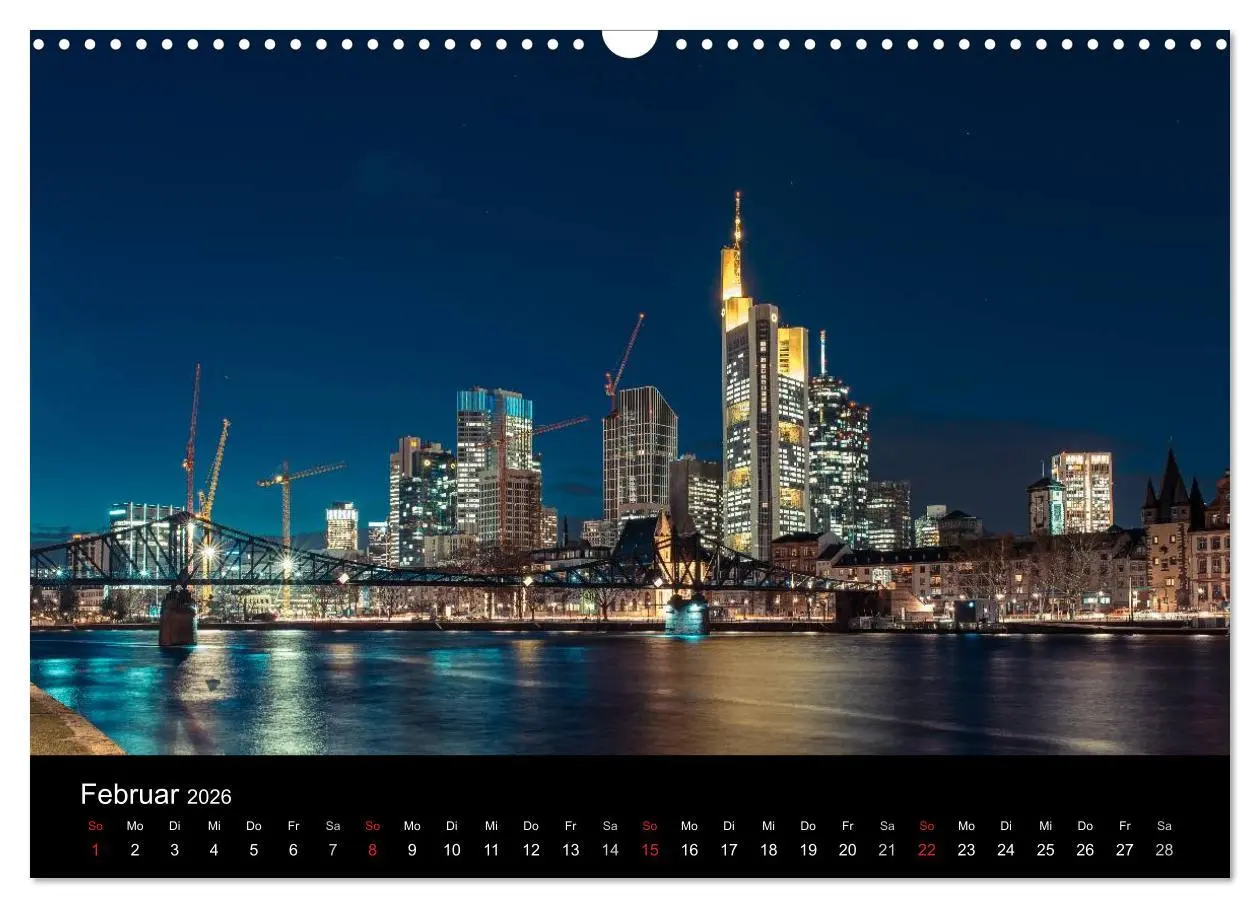 Bild: 9783516119787 | Frankfurt am Main (Wandkalender 2026 DIN A3 quer), CALVENDO...