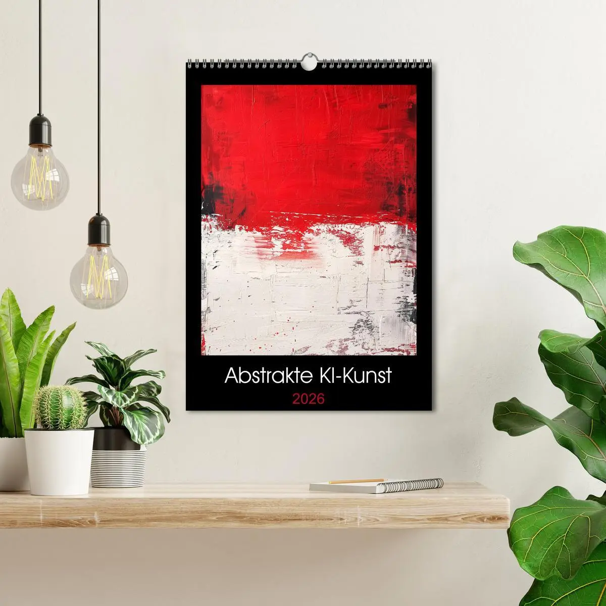 Bild: 9783516289787 | Abstrakte KI-Kunst (Wandkalender 2026 DIN A3 hoch), CALVENDO...