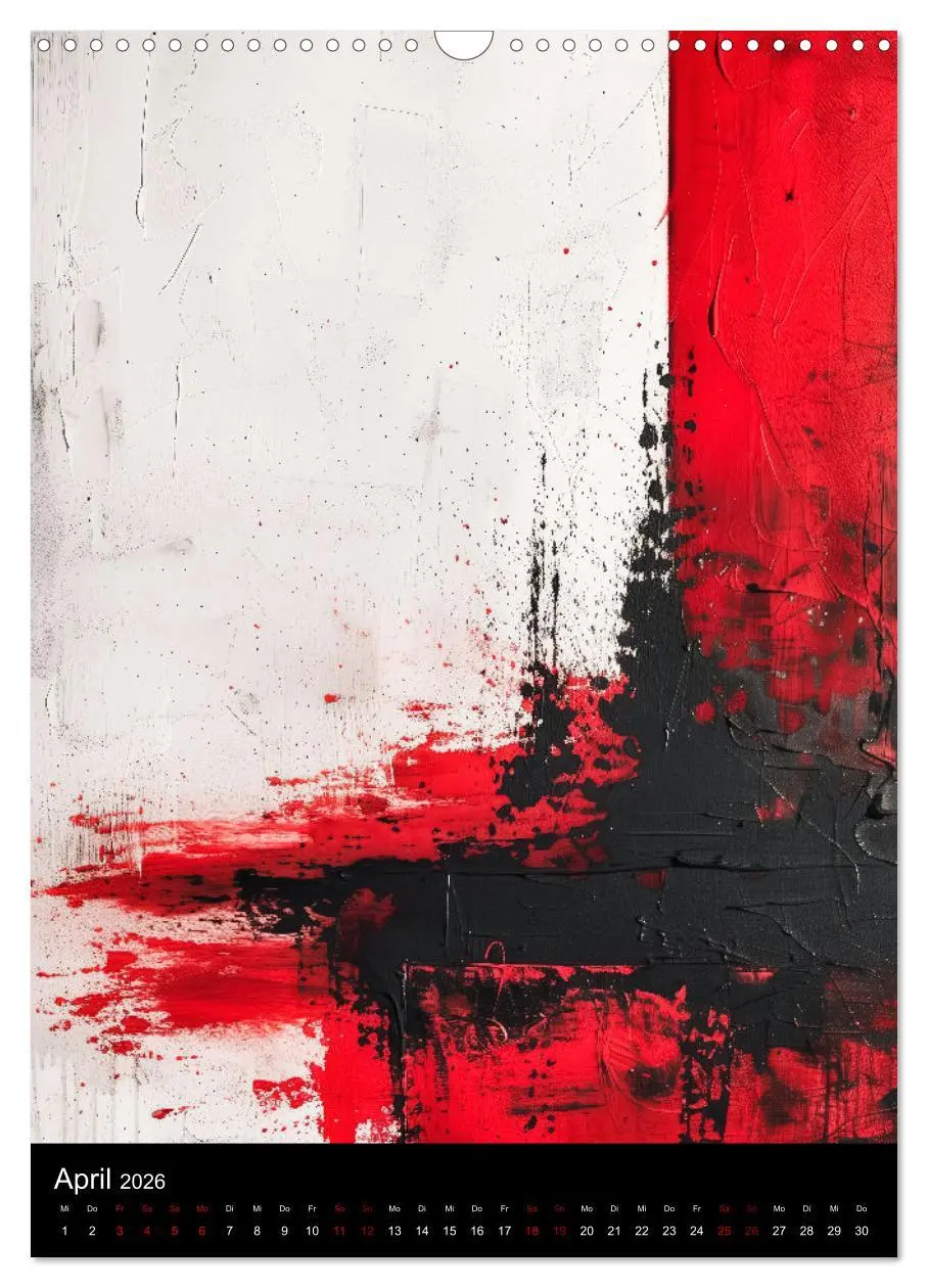 Bild: 9783516289787 | Abstrakte KI-Kunst (Wandkalender 2026 DIN A3 hoch), CALVENDO...