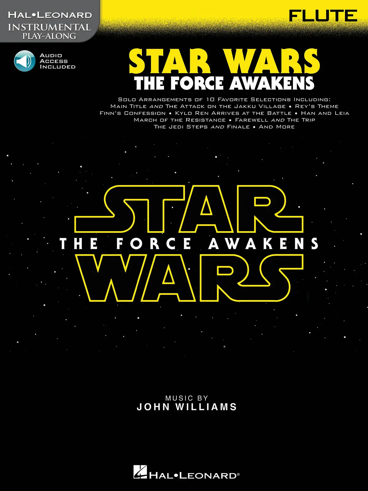 Cover: 888680609887 | Star Wars: The Force Awakens - Flute | Instrumental Play-Along | 2016