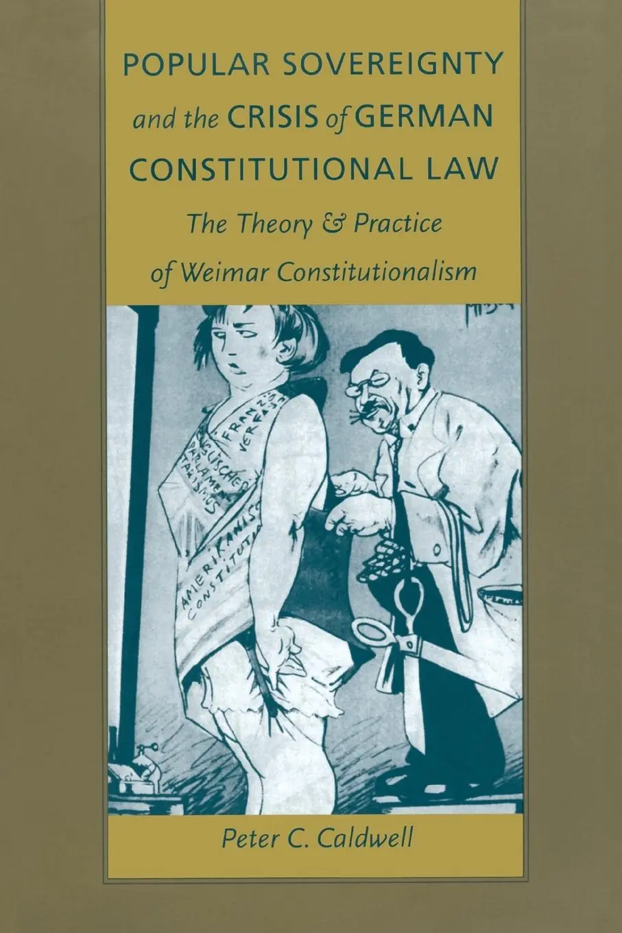 Cover: 9780822319887 | Popular Sovereignty and the Crisis of German Constitutional Law | Buch