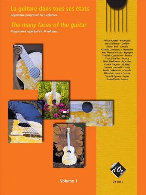 Cover: 9782895009887 | The many Faces of the Guitar vol.1 for guitar | Buch