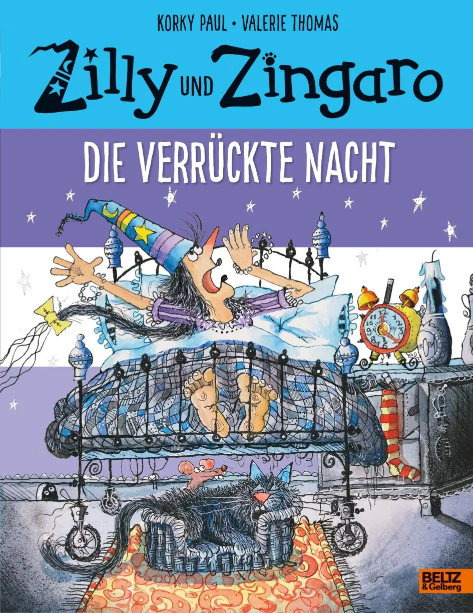 Cover: 9783407759887 | Zilly und Zingaro. Die verrückte Nacht | Vierfarbiges Bilderbuch