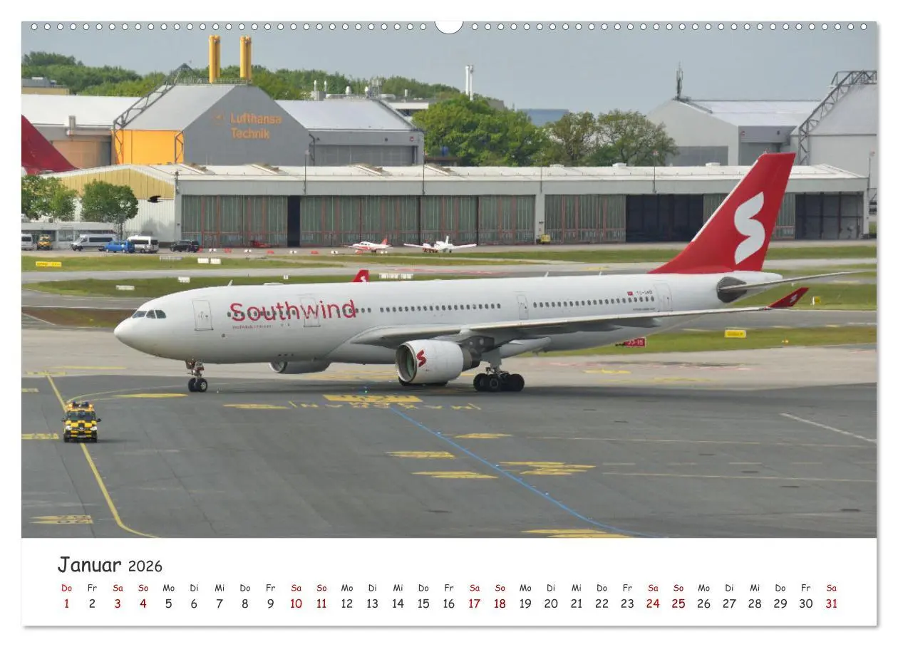 Bild: 9783457329887 | Flugzeuge auf Europas Flughäfen (hochwertiger Premium Wandkalender...