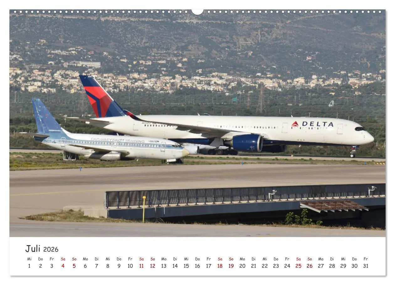 Bild: 9783457329887 | Flugzeuge auf Europas Flughäfen (hochwertiger Premium Wandkalender...