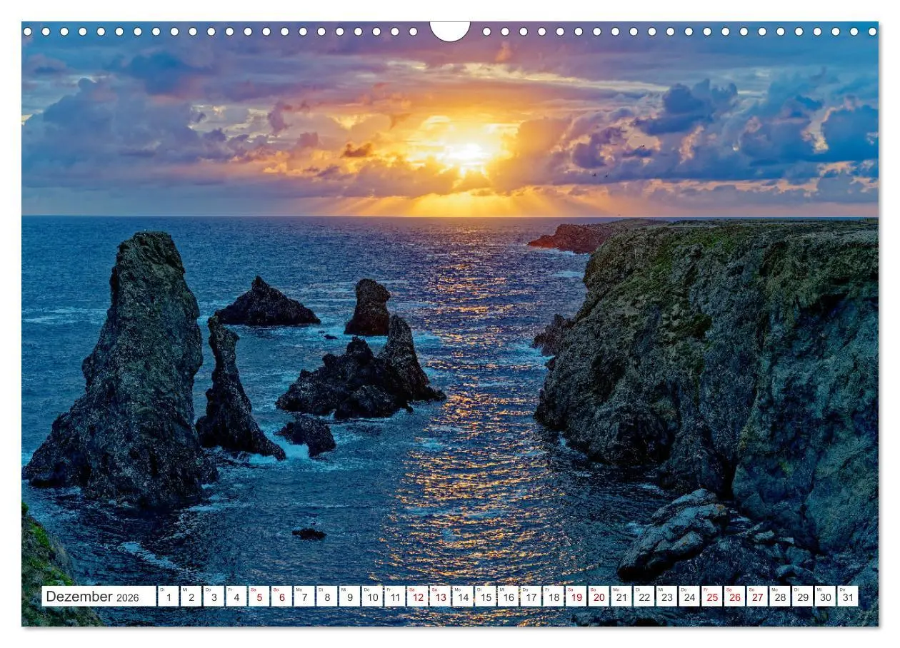 Bild: 9783457569887 | Belle Ile en Mer - Ein bretonisches Paradies (Wandkalender 2026 DIN...