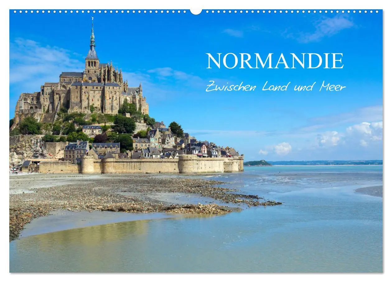 Cover: 9783457639887 | Normandie - zwischen Land und Meer (Wandkalender 2026 DIN A2 quer),...