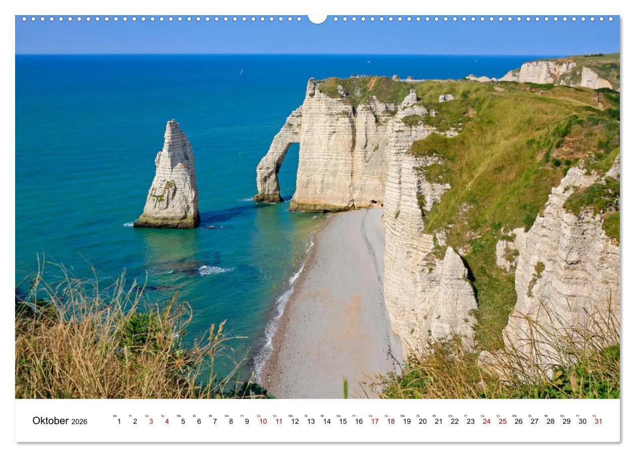 Bild: 9783457639887 | Normandie - zwischen Land und Meer (Wandkalender 2026 DIN A2 quer),...