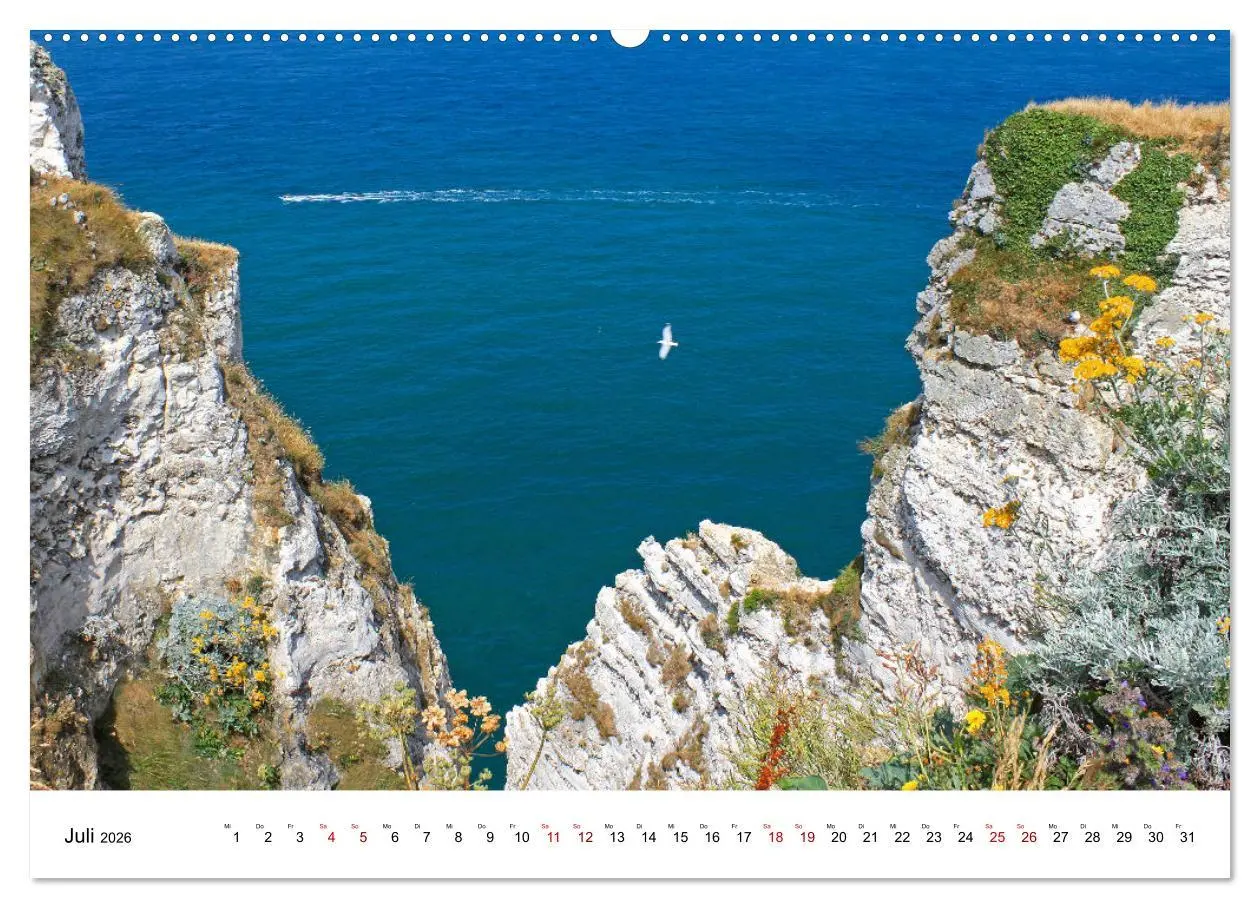 Bild: 9783457639887 | Normandie - zwischen Land und Meer (Wandkalender 2026 DIN A2 quer),...