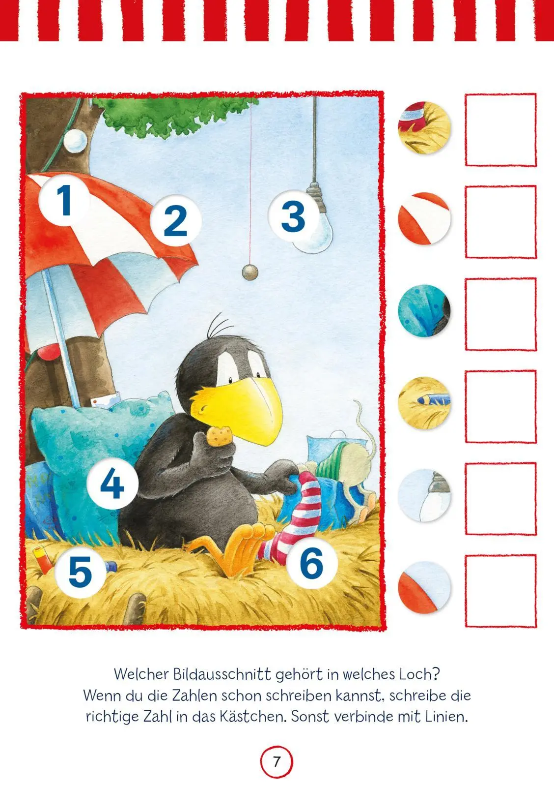 Bild: 9783480239887 | Der kleine Rabe Socke: Mein Kindergarten-Rätsel-Block | Annet Rudolph