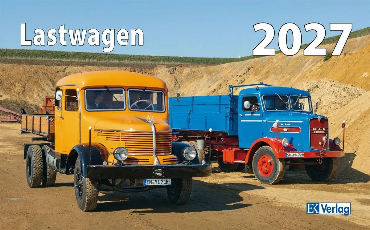Cover: 9783844659887 | Lastwagen 2027 | Kalender | 13 S. | Deutsch | 2027 | EK-Verlag