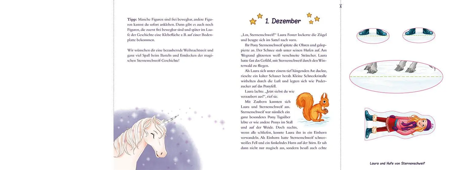 Bild: 9783440179987 | Sternenschweif, Weihnachten im Einhornland | Linda Chapman (u. a.)