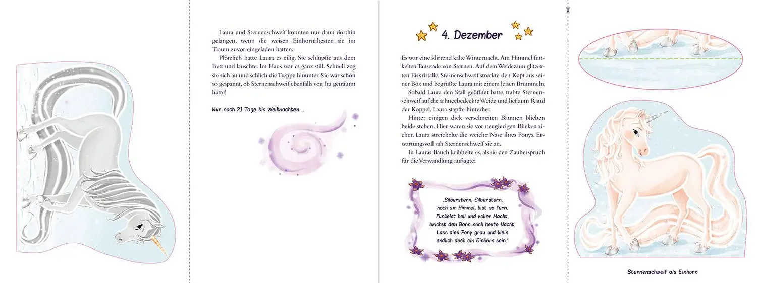 Bild: 9783440179987 | Sternenschweif, Weihnachten im Einhornland | Linda Chapman (u. a.)