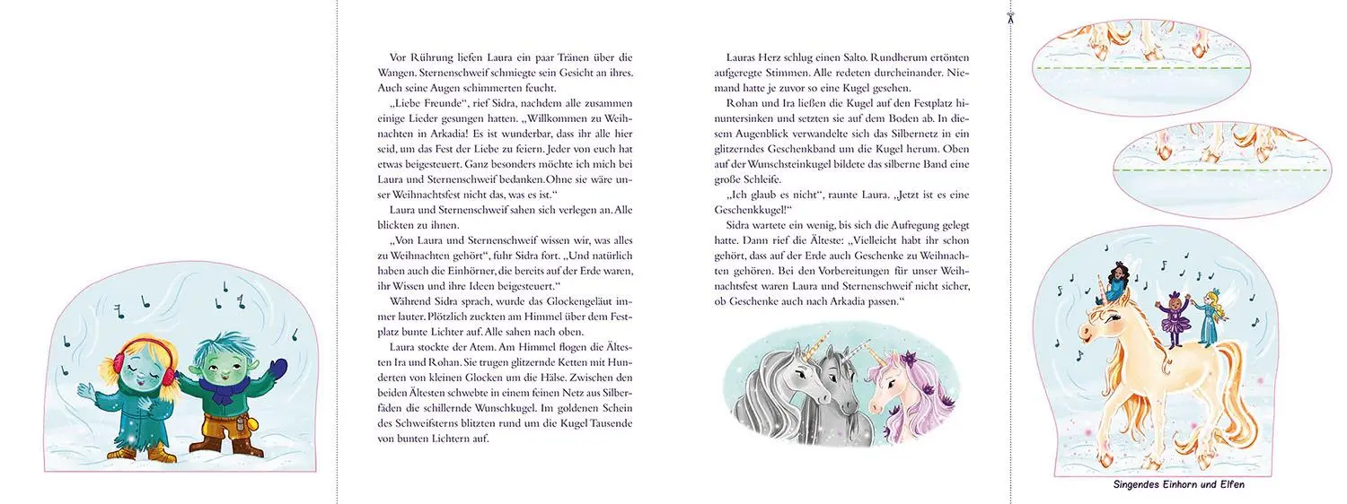 Bild: 9783440179987 | Sternenschweif, Weihnachten im Einhornland | Linda Chapman (u. a.)