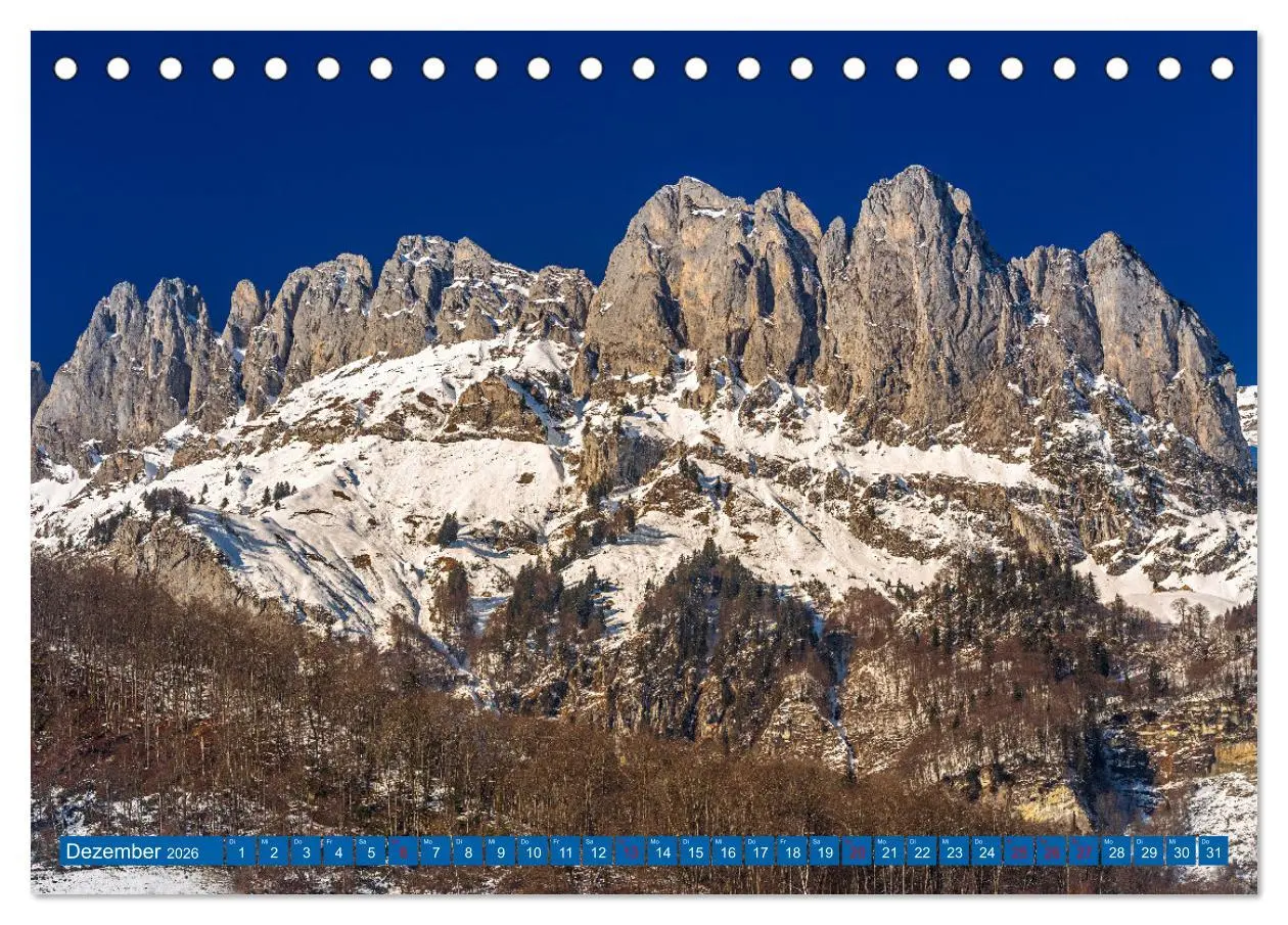 Bild: 9783457249987 | Imposante Berge (Tischkalender 2026 DIN A5 quer), CALVENDO...