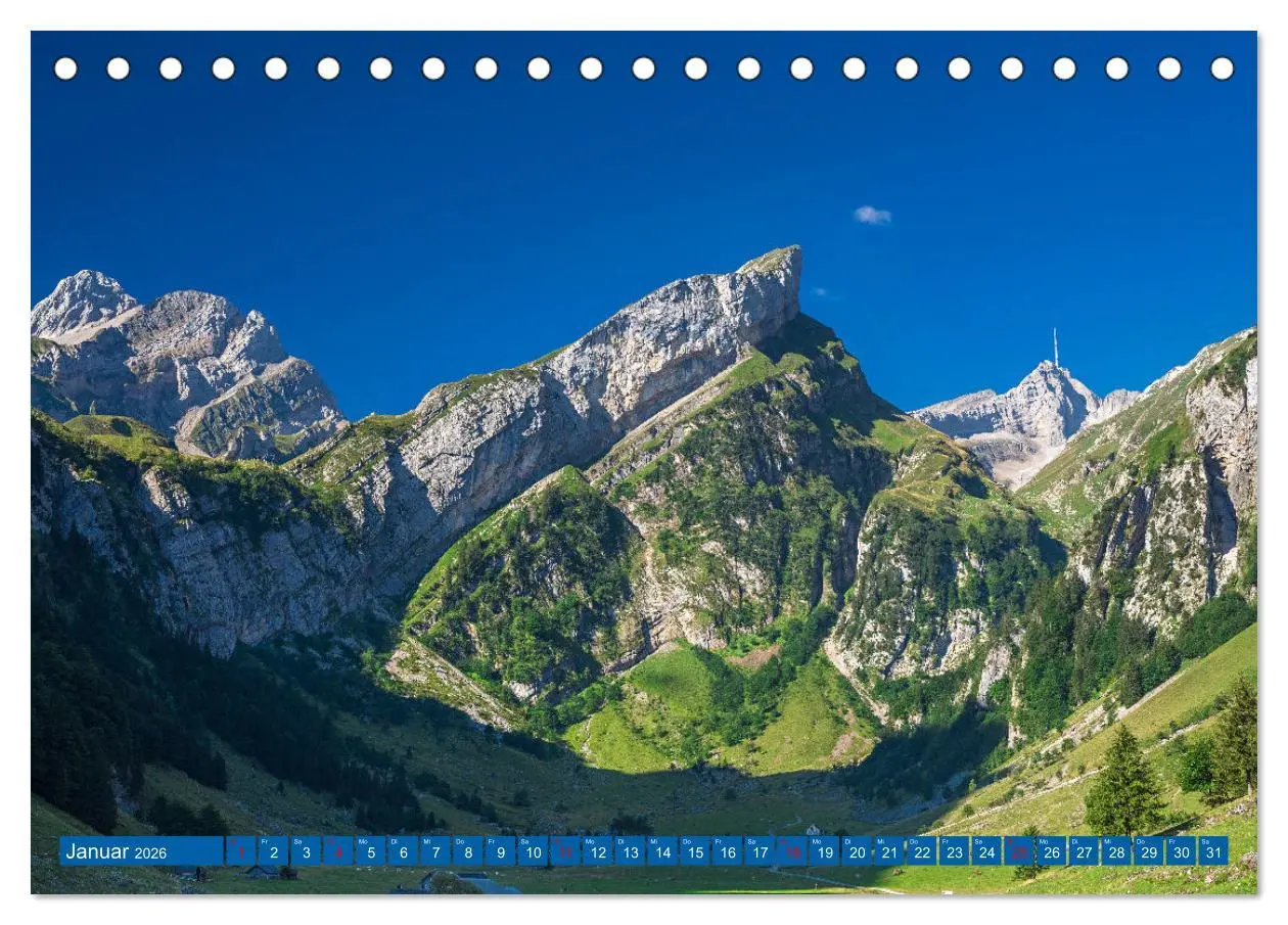 Bild: 9783457249987 | Imposante Berge (Tischkalender 2026 DIN A5 quer), CALVENDO...