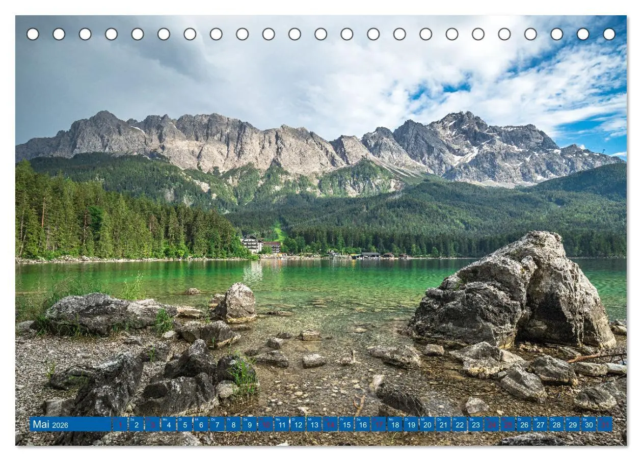 Bild: 9783457249987 | Imposante Berge (Tischkalender 2026 DIN A5 quer), CALVENDO...