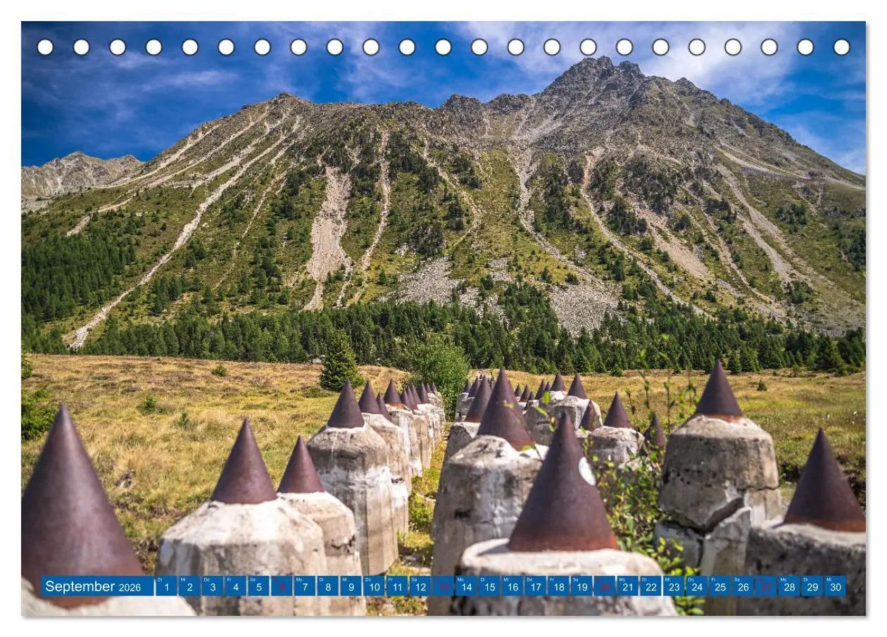 Bild: 9783457249987 | Imposante Berge (Tischkalender 2026 DIN A5 quer), CALVENDO...