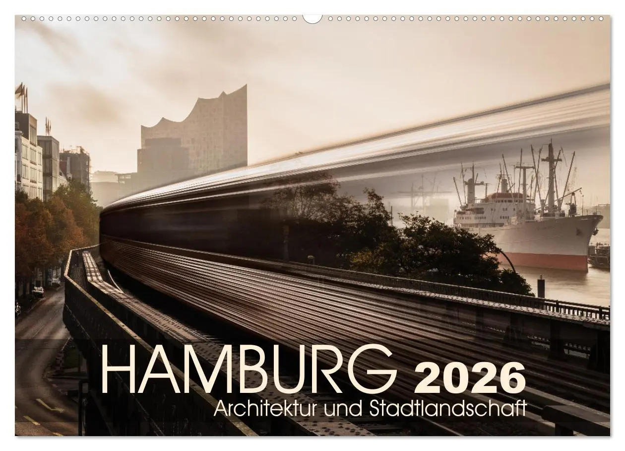 Cover: 9783457629987 | Hamburg Architektur und Stadtlandschaft (Wandkalender 2026 DIN A2...