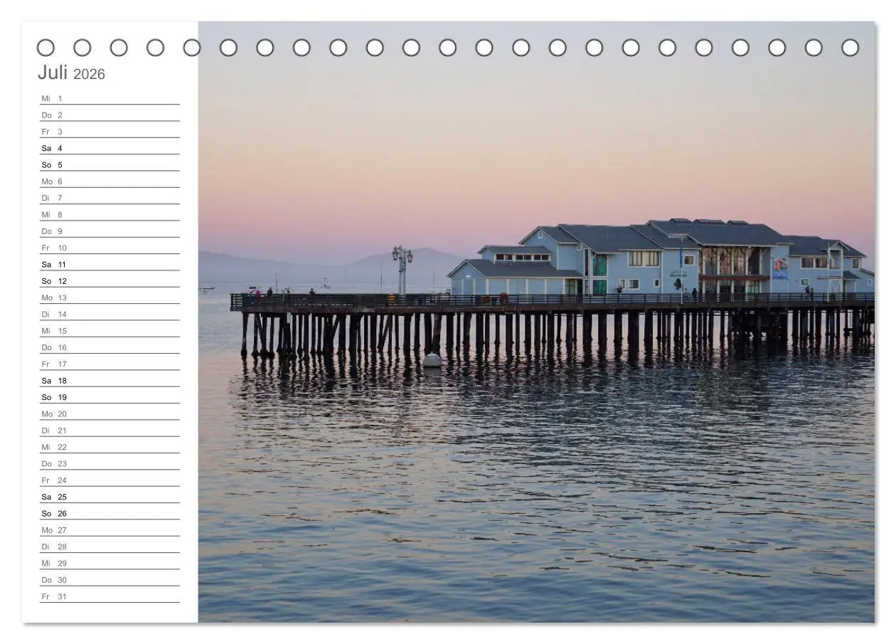 Bild: 9783457799987 | Kalifornien - wunderschöne Westküste (Tischkalender 2026 DIN A5...