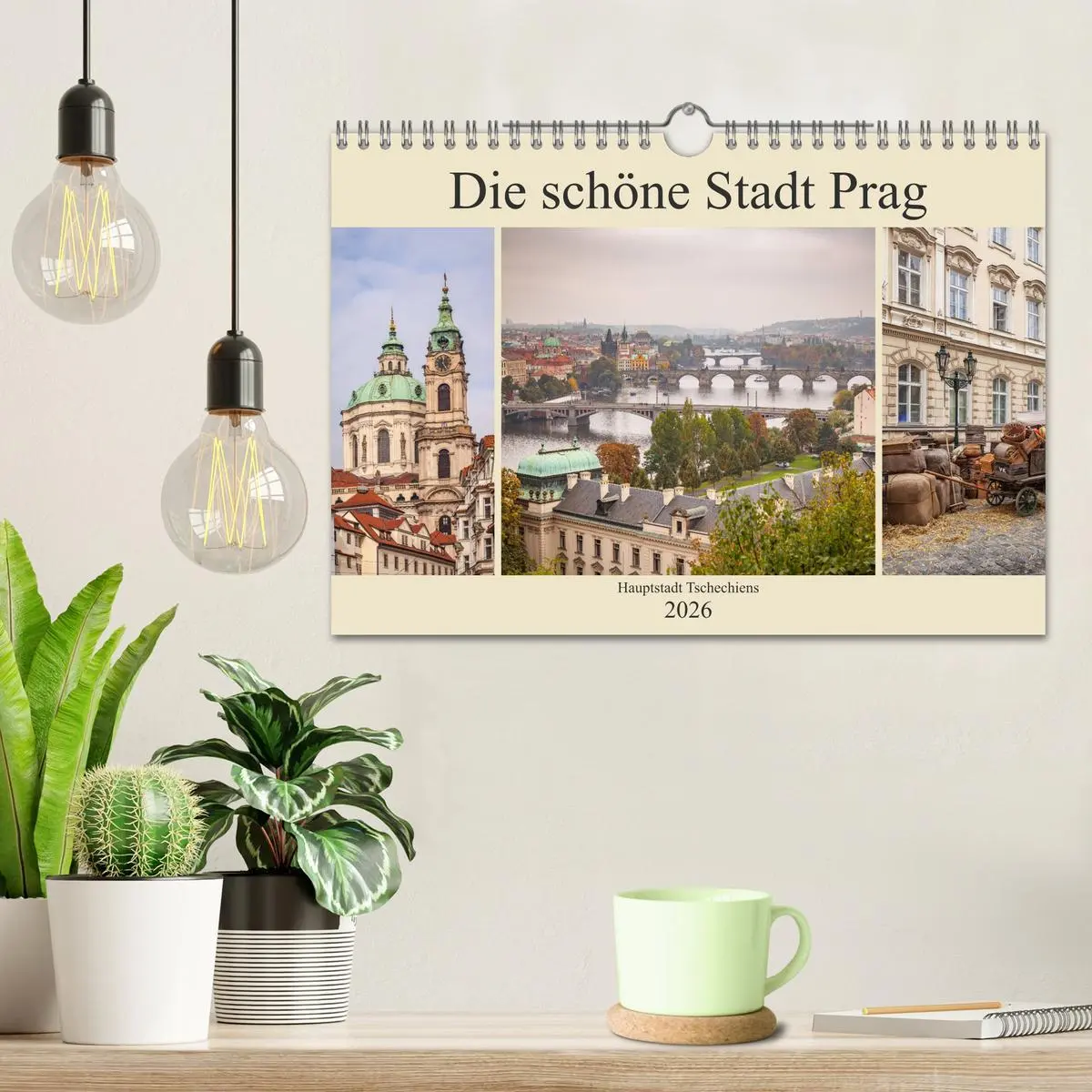 Bild: 9783457939987 | Die schöne Stadt Prag (Wandkalender 2026 DIN A4 quer), CALVENDO...
