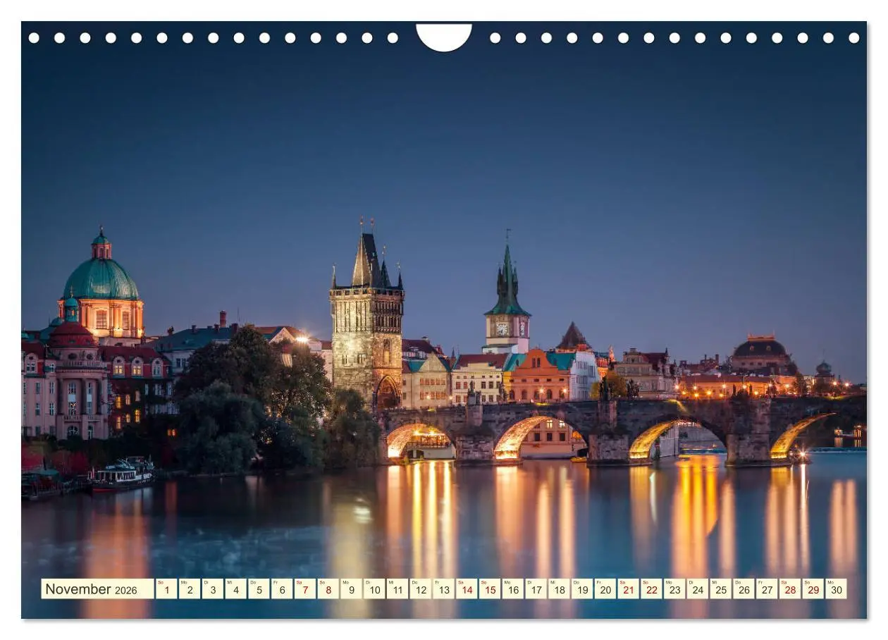 Bild: 9783457939987 | Die schöne Stadt Prag (Wandkalender 2026 DIN A4 quer), CALVENDO...