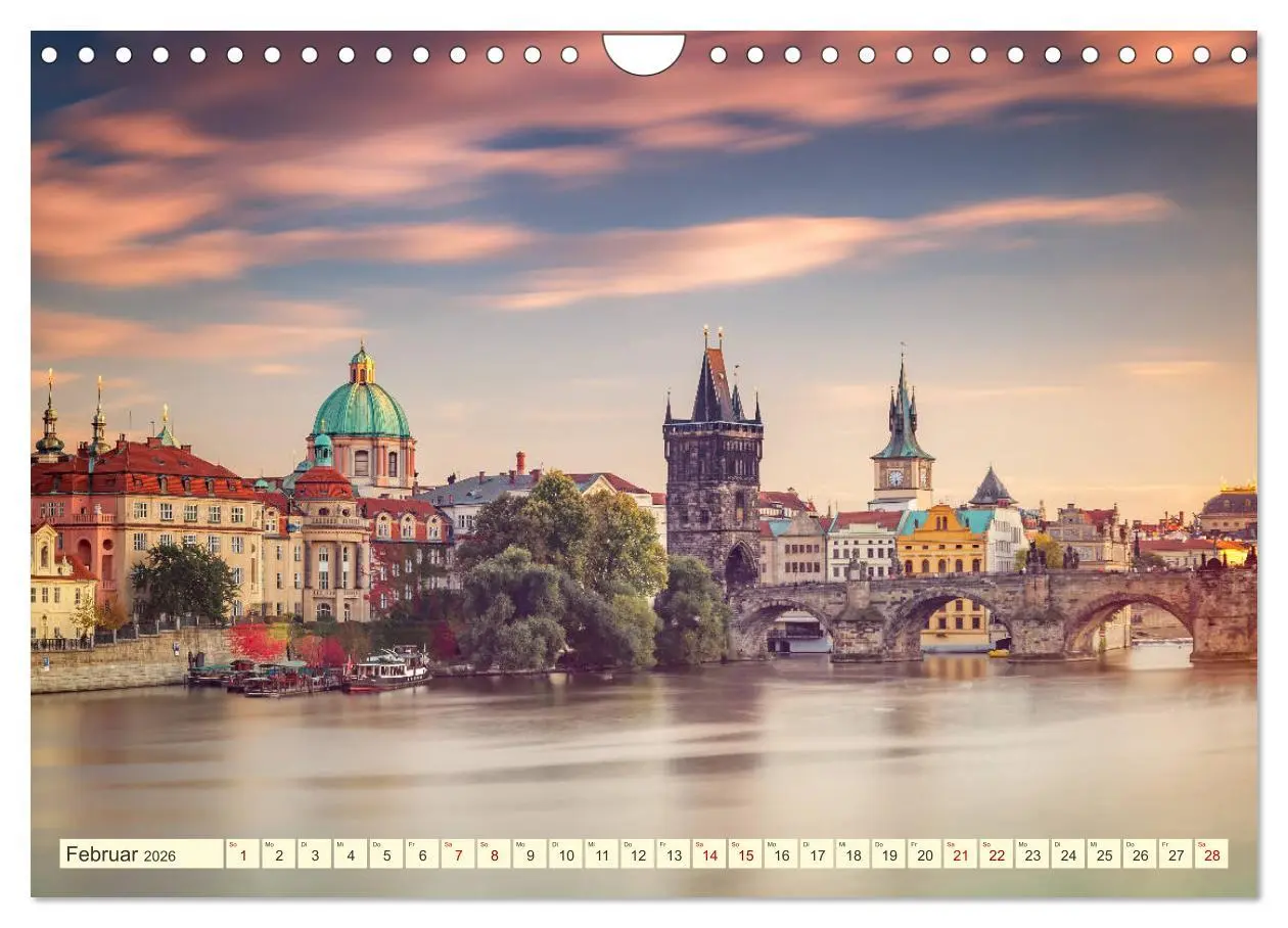 Bild: 9783457939987 | Die schöne Stadt Prag (Wandkalender 2026 DIN A4 quer), CALVENDO...
