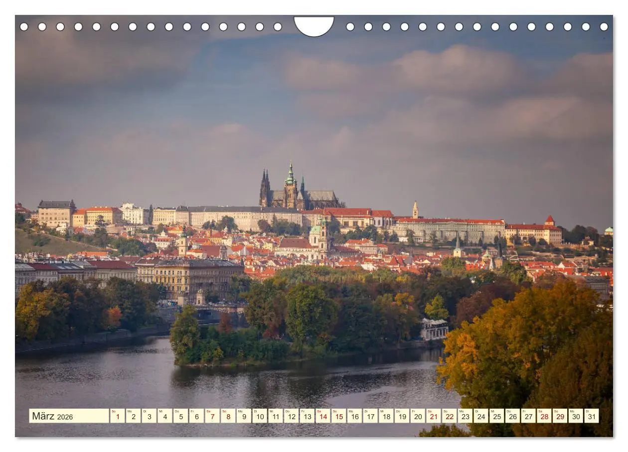 Bild: 9783457939987 | Die schöne Stadt Prag (Wandkalender 2026 DIN A4 quer), CALVENDO...
