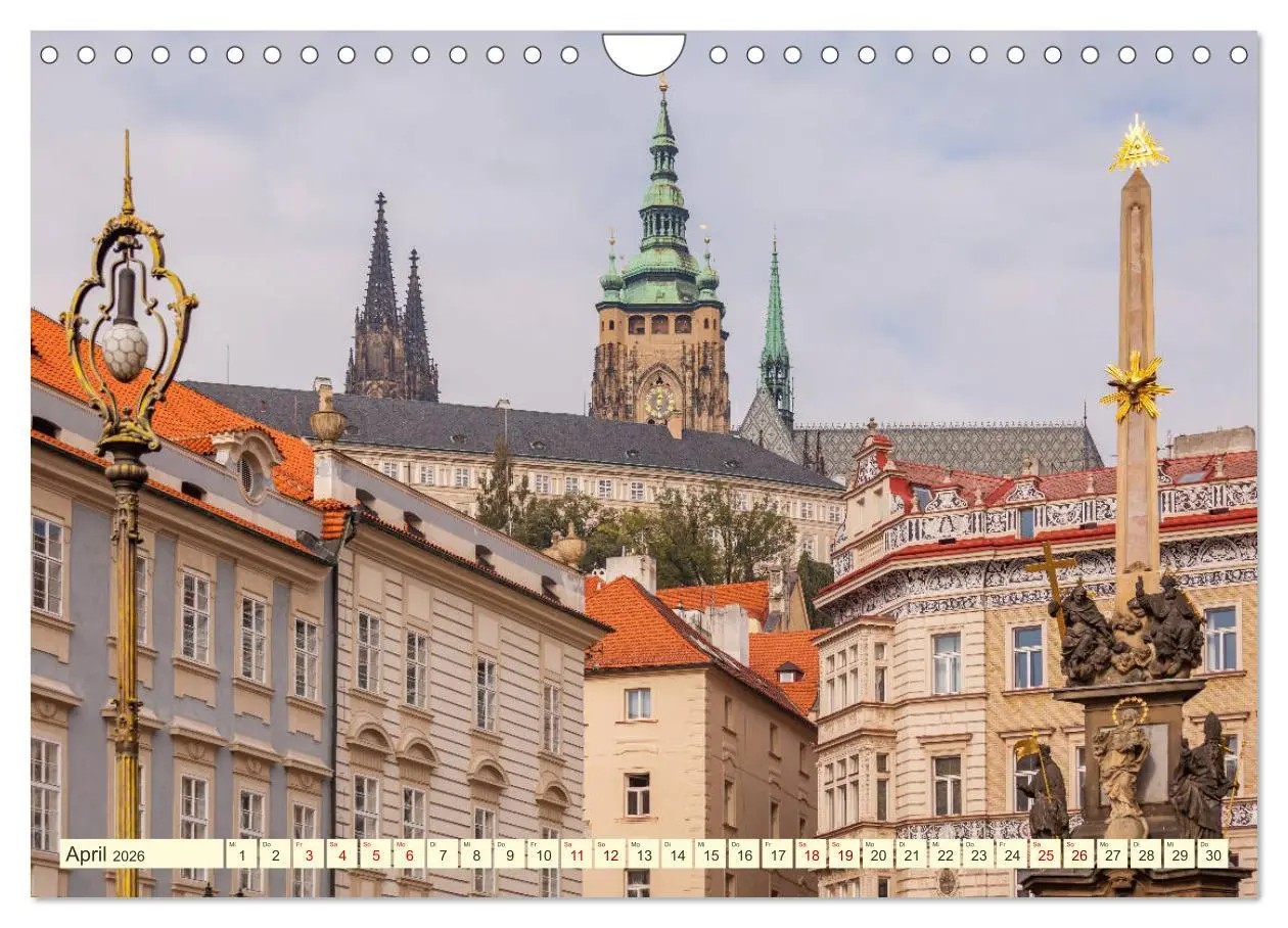 Bild: 9783457939987 | Die schöne Stadt Prag (Wandkalender 2026 DIN A4 quer), CALVENDO...