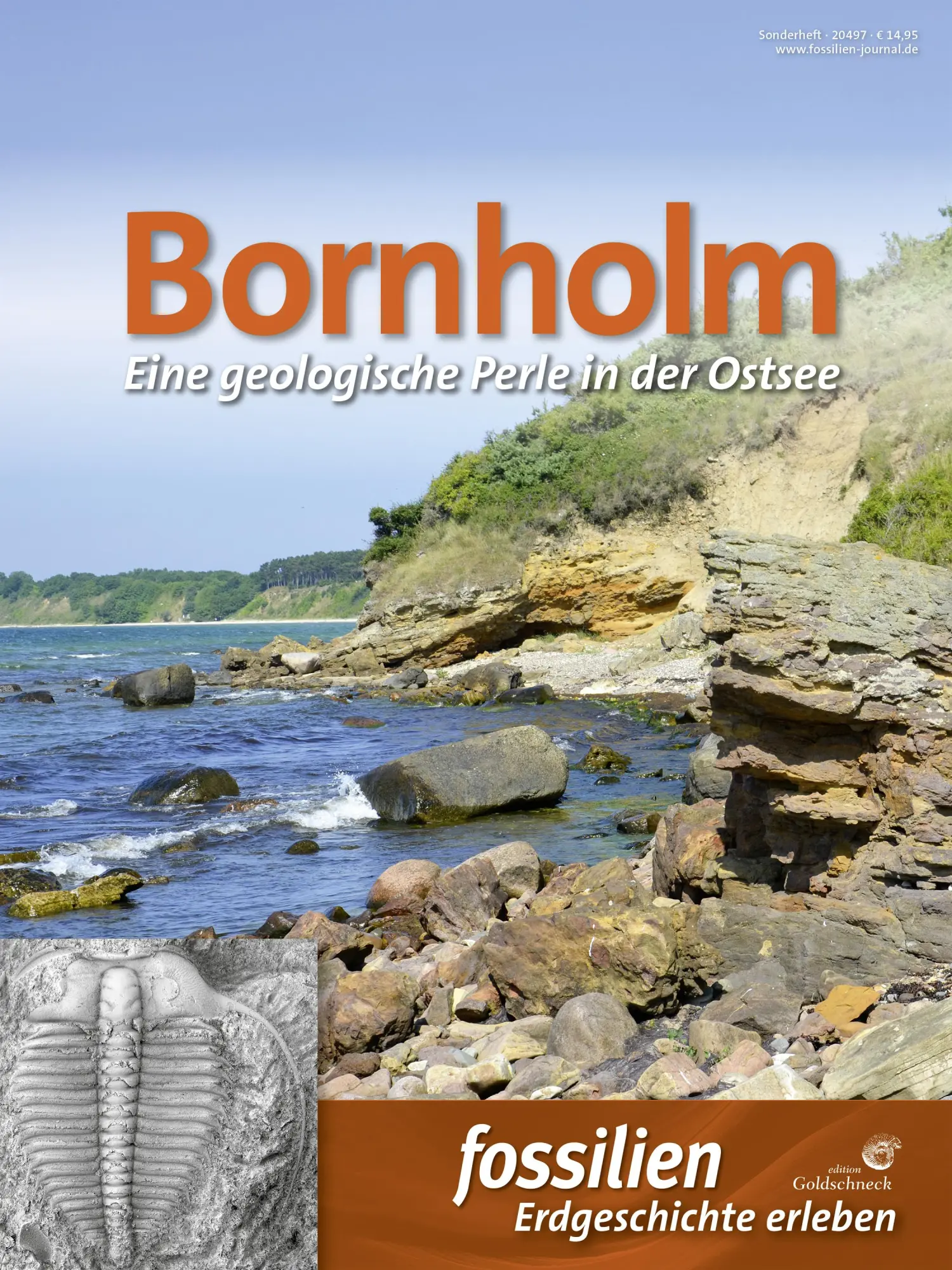 Cover: 9783494019987 | Bornholm | Eine geologische Perle in der Ostsee | Redaktion Fossilien